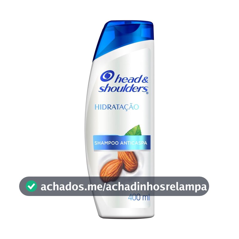 Head & Shoulders Hidratação com Óleo de Amêndoas 400ml