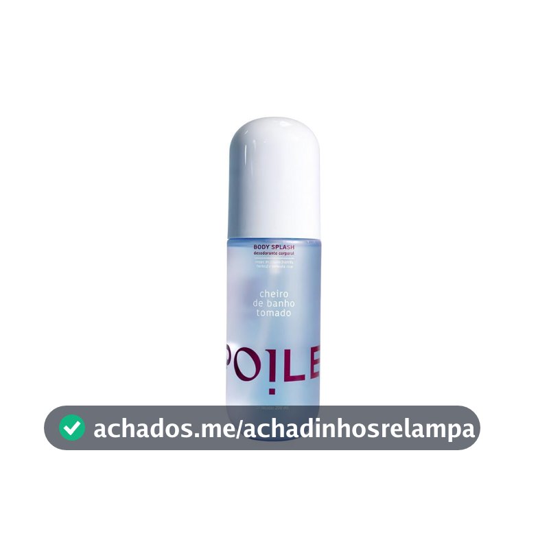 Spoiler Body Splash Cheiro de Banho Tomado 200ml
