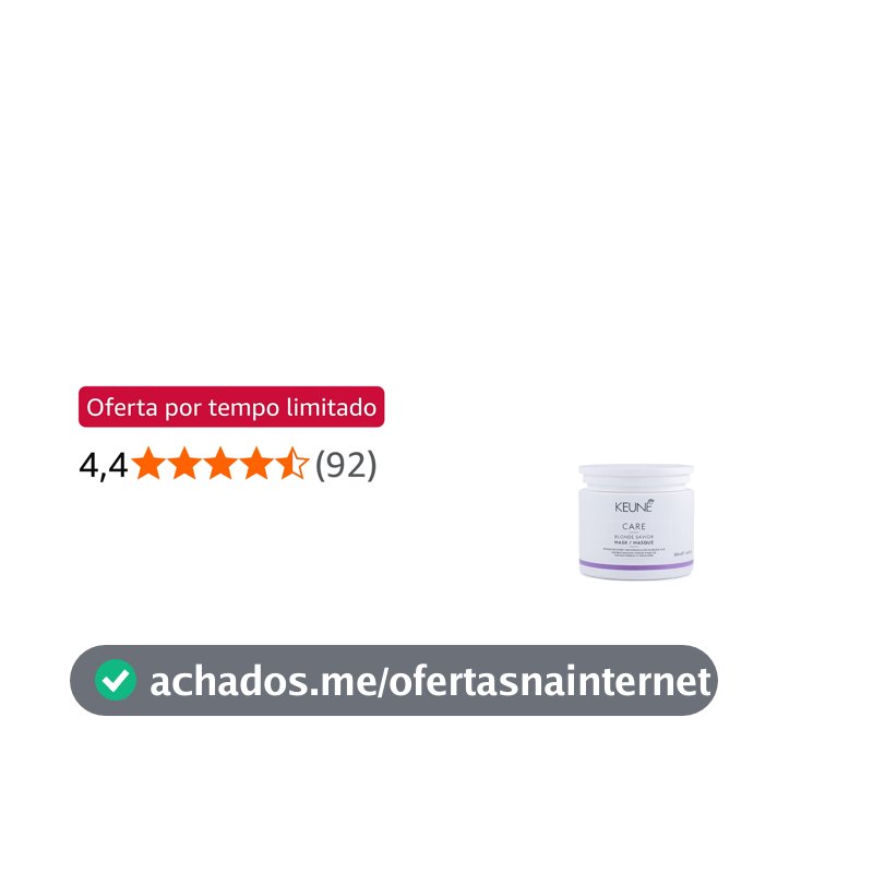 KEUNE CARE BLONDE SAVIOR MASK 200ml
