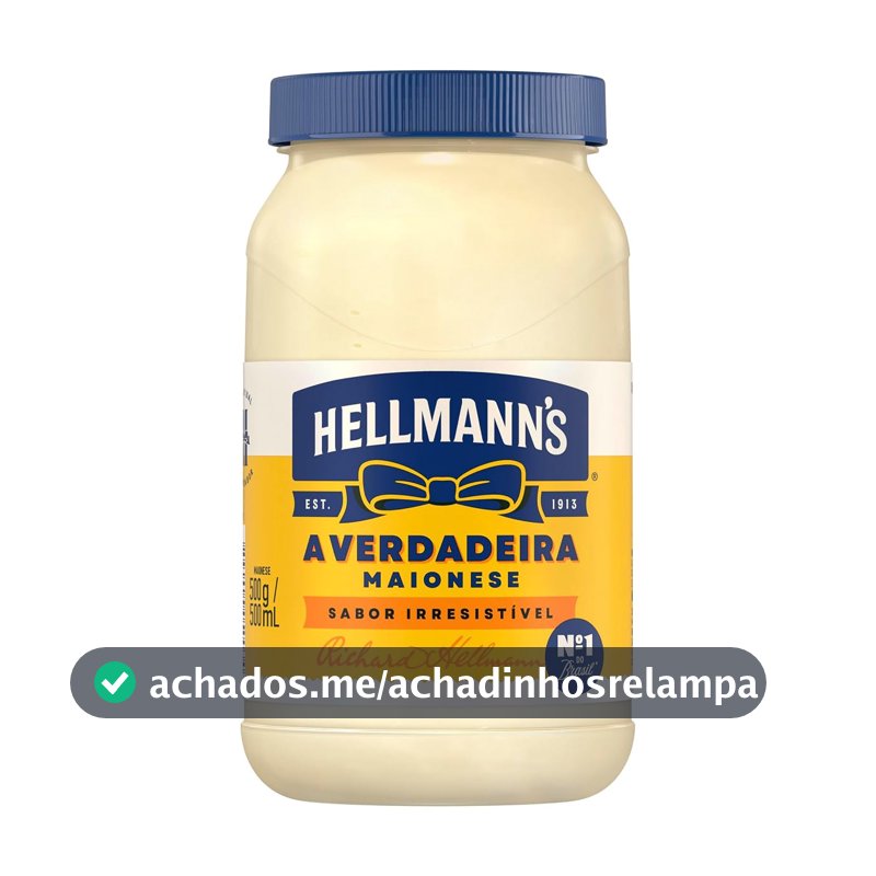Hellmann's Maionese Tradicional 500G