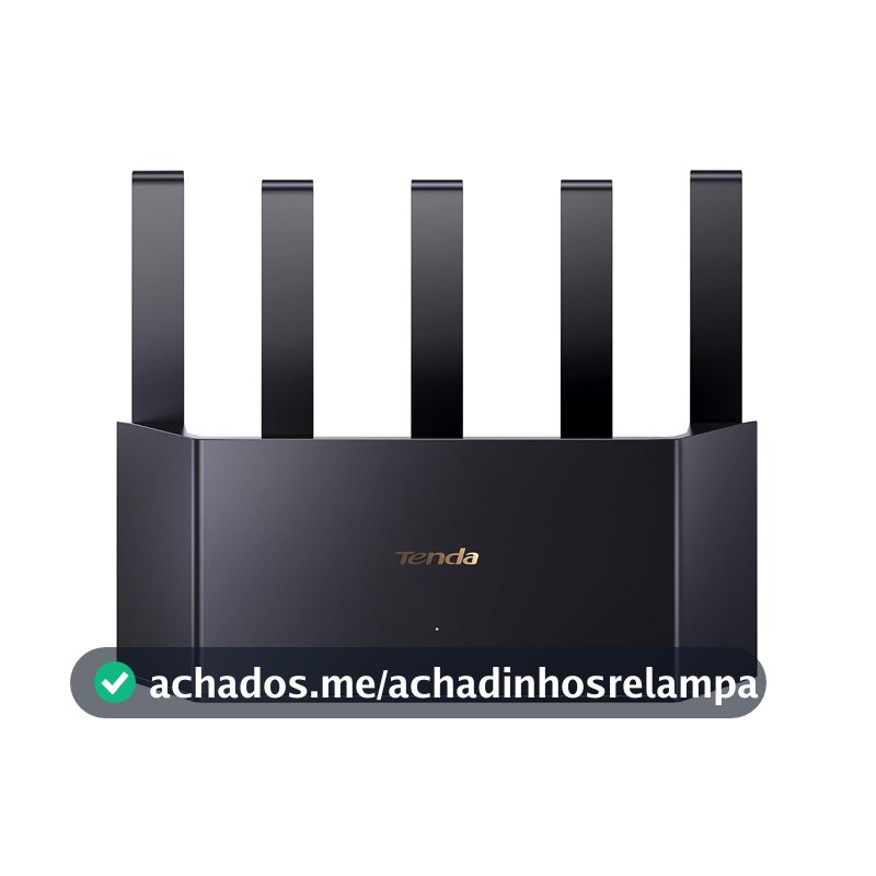 Roteador Tenda RX12L Pro Wi-Fi 6 AX3000 Dual Band, 4 Portas Gigabit, Wi-Fi+ Mesh, VPN, WPA3, Controle Parental e Modo Access Point