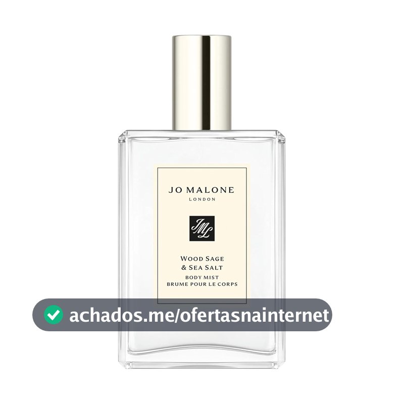 Jo Malone Névoa corporal feminina de sálvia de madeira e sal marinho, 100 ml