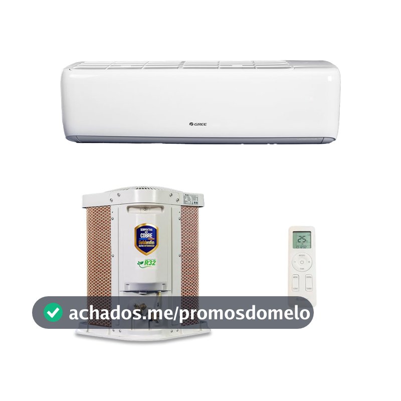 Ar Condicionado Split Hi Wall Gree G-Top Auto Inverter 24.000 Btus Frio 220v