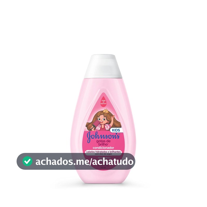 Condicionador Johnson's Baby Gotas de Brilho, 200ml