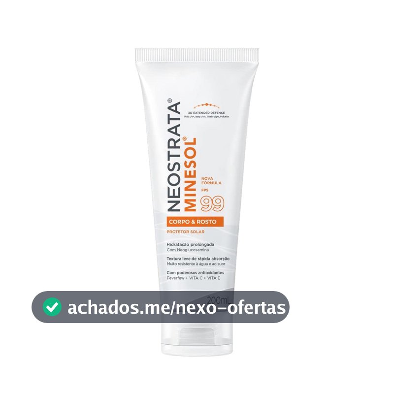 Protetor Solar Corporal NeoStrata Antioxidante, FPS 99, 200ml
