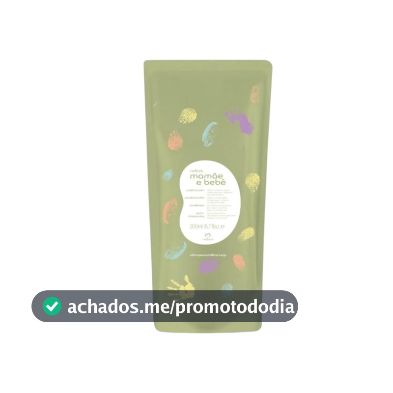 Refil Condicionador Mamãe Bebê Desde o Primeiro Banho 200ml