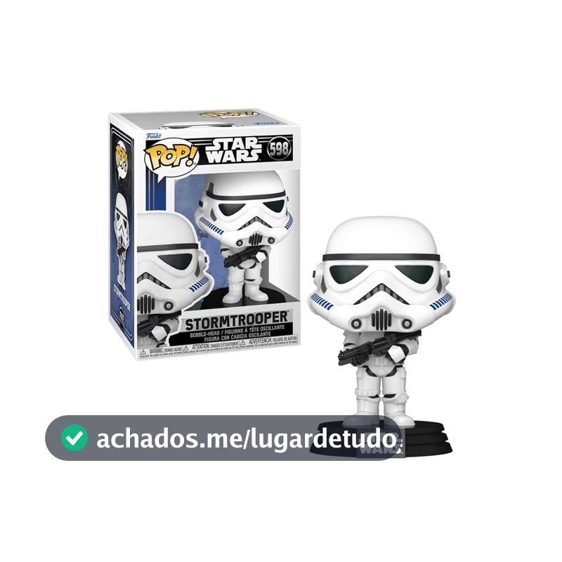 Candide, Boneco, Funko POP! Stormtrooper, Star Wars Episódio IV - 11 cm