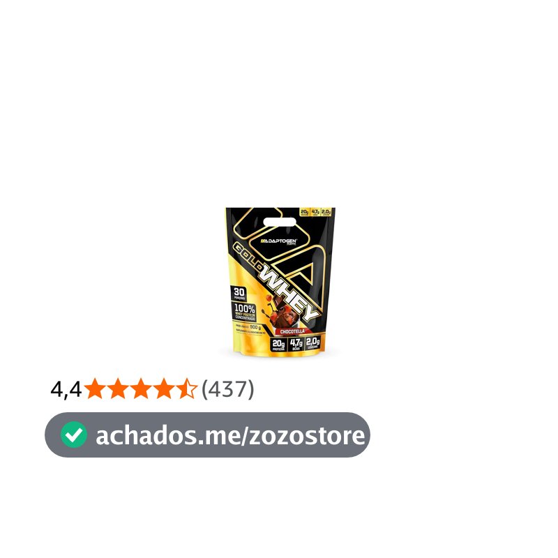 Gold Whey (900g), Chocotella
