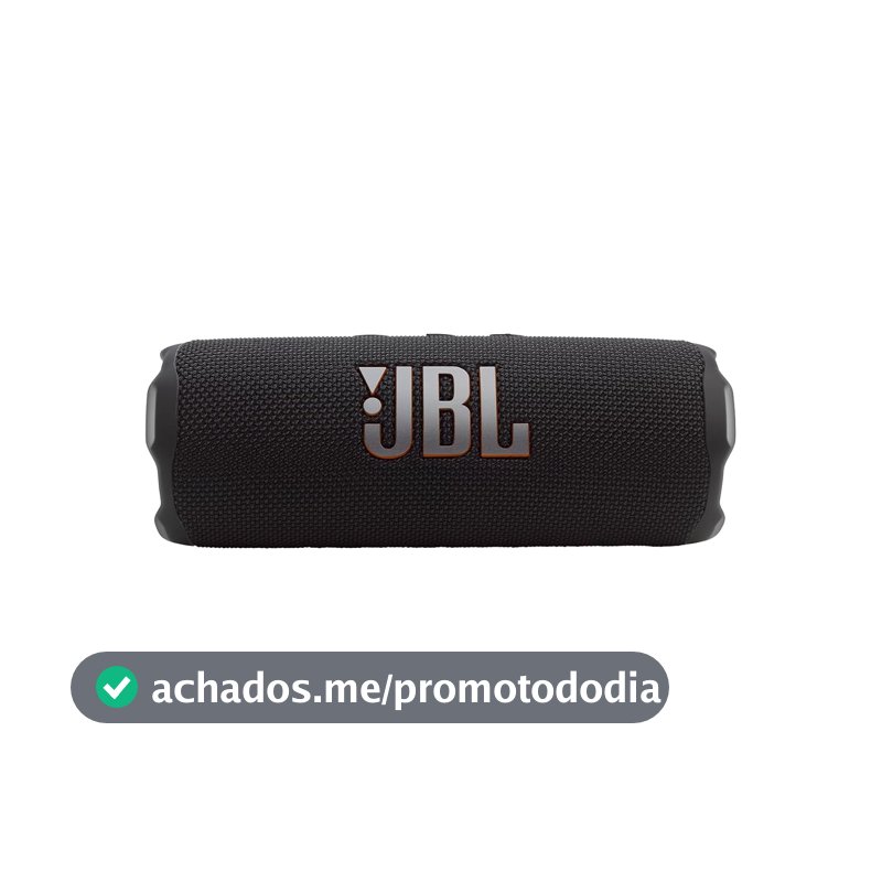 JBL Flip 7, Caixa de Som Bluetooth Portátil à Prova d'Água - Preto