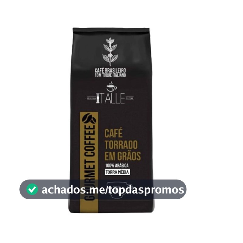 Torras Médias de Café Arábica 100% da Tale Coffee Roasters Café em Grao Torrado Expresso Arábica Torra Media Grãos 1kg Gourmet Cafe Italle