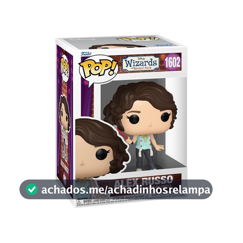 Funko Pop! Disney: Wizards of Waverly Place - Alex Russo - boneco de vinil colecionável - ideia de presente - mercadoria oficial - brinquedos para crianças e adultos - fãs de filmes - boneco modelo