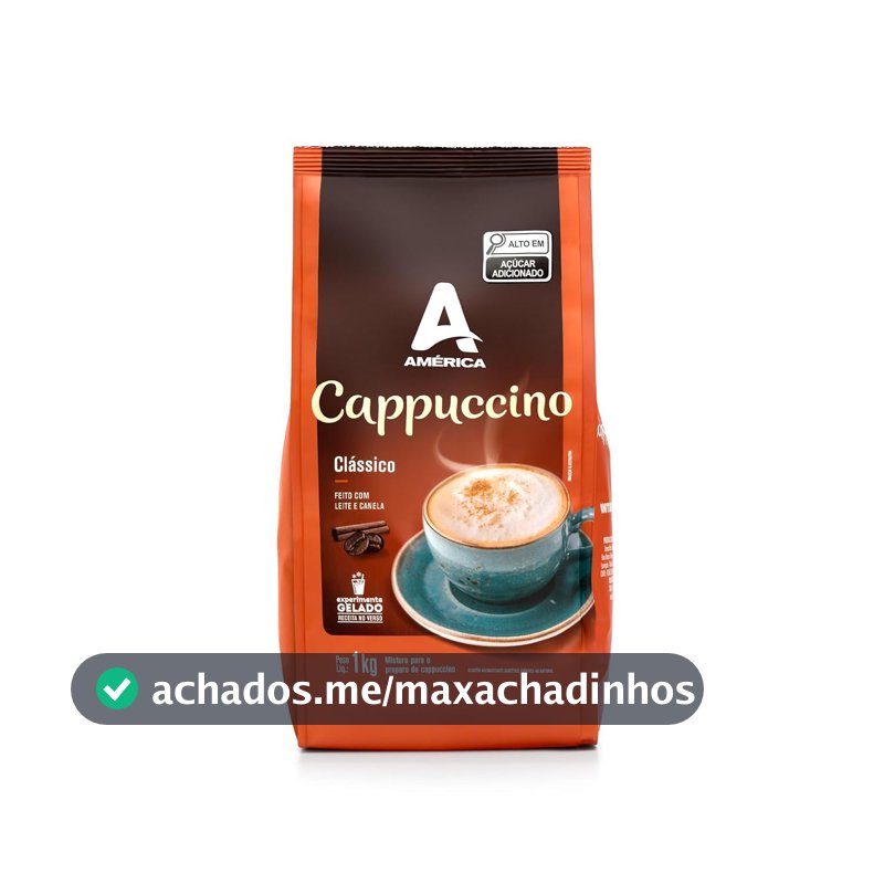 Cappuccino em Pó América Clássico 1 kg