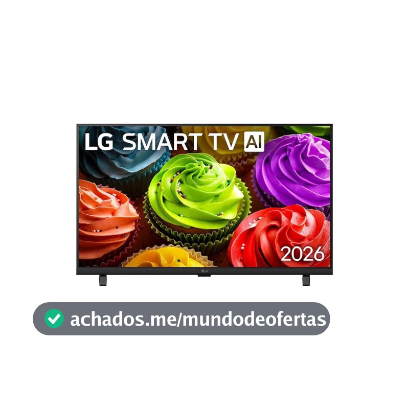 Smart TV HD 32" LG LB650 AI 2026