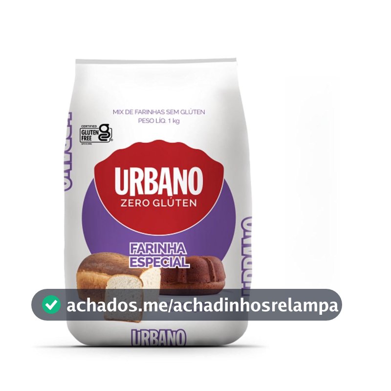 Urbano Farinha Especial Sem Glúten Urbano 1kg