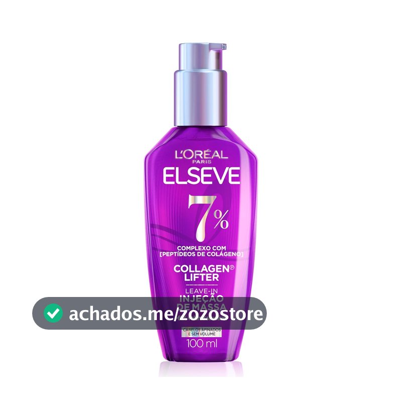 Sérum Leave-in Cabelos Finos Elseve L'Oréal Paris Colágeno Encorpador 100ml