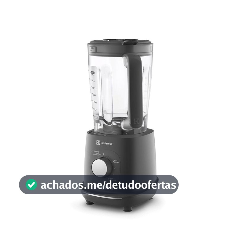 Liquidificador Electrolux 1000W 2,7L Efficient com TriForce 5 Velocidades Cinza EBL1000 127V