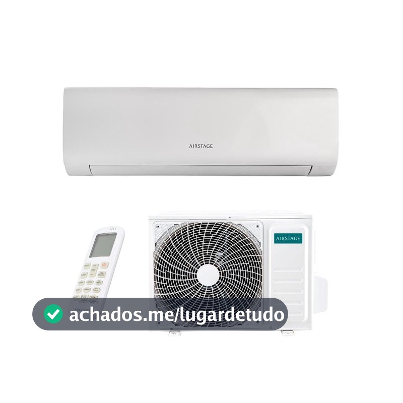 Ar Condicionado Split Hi Wall Inverter Fujitsu Airstage Essencial 9000 BTU/h Frio ASKA09CPBA-Z - 220 Volts