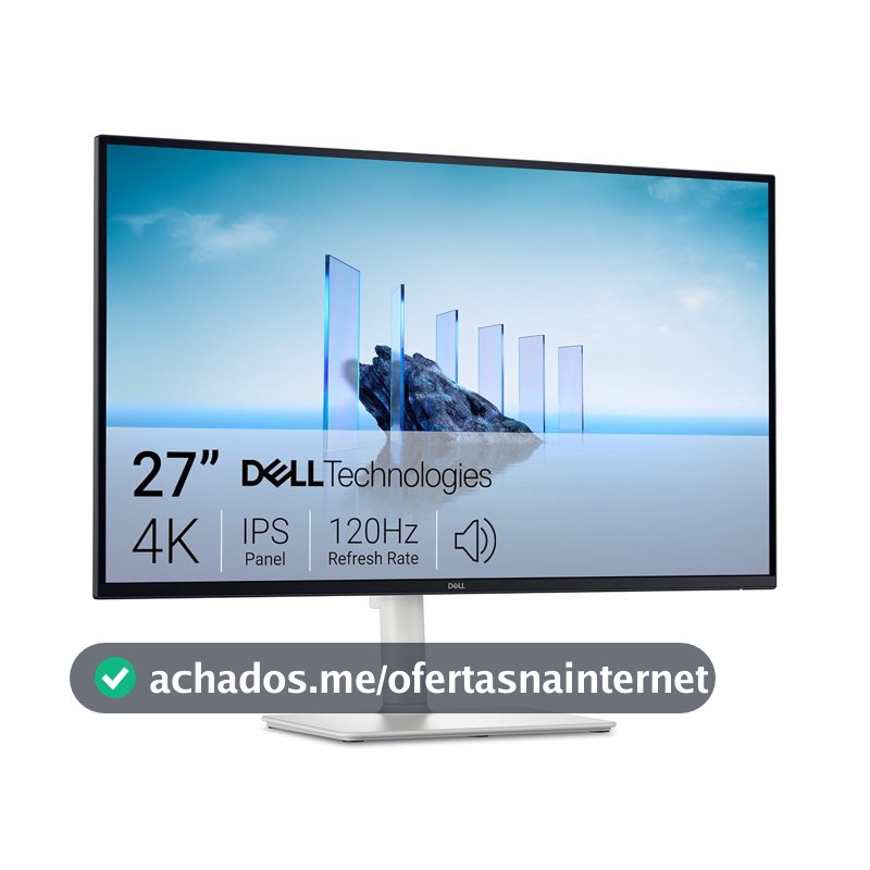 Monitor Dell 27 Plus, 4K Uhd (3840 x 2160), 120 Hz, Ips, S2725qs