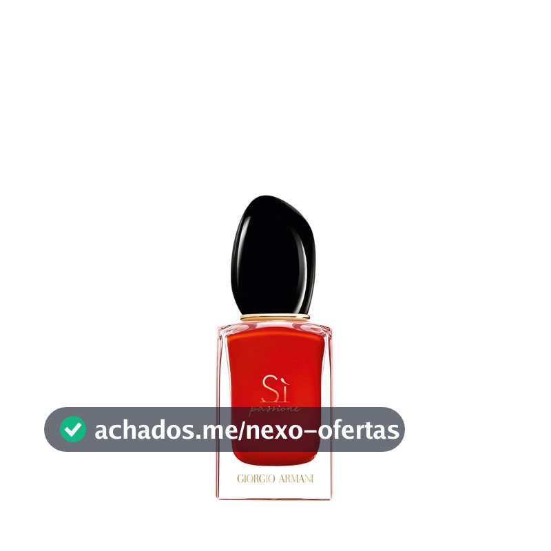 Armani Beauty, Sì Passione Eau de Parfum, 30ml, Giorgio Armani Perfume Feminino, Floral Frutado, Fragrância com Notas de Groselha-Negra, Pimenta Rosa, Jasmim e Baunilha