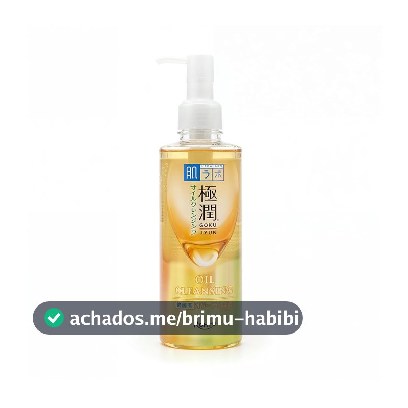 Hada Labo® Gokujyun Oil Cleansing - Óleo de limpeza facial demaquilante com Ácido Hialurônico 200ml