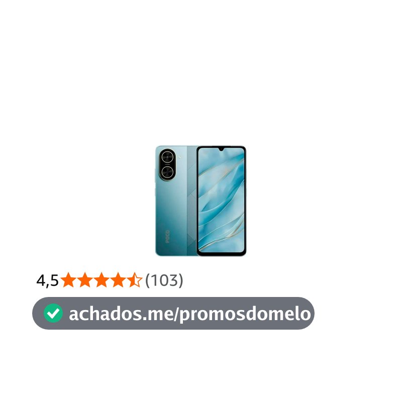 Smartphone Xiaomi Poco C71 Blue (Azul) 3GB RAM 64GB ROM [25028PC03G]