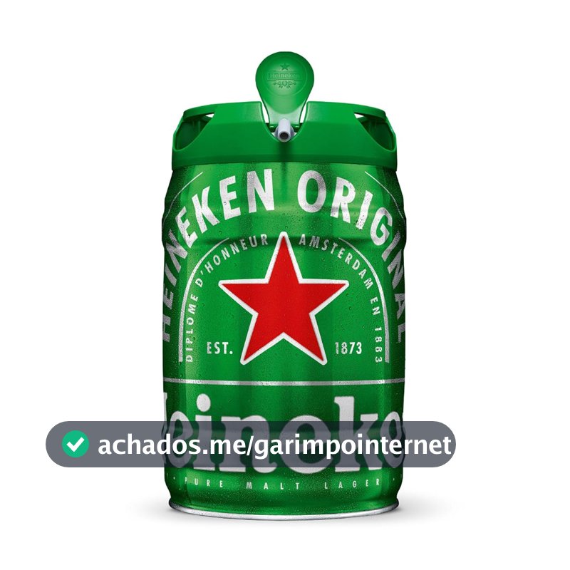 Cerveja em Barril Heineken, 5L
