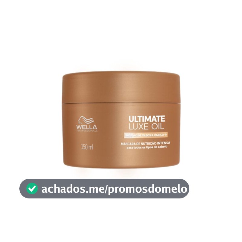 Máscara Wella Professionals Ultimate Luxe Oil 150ml