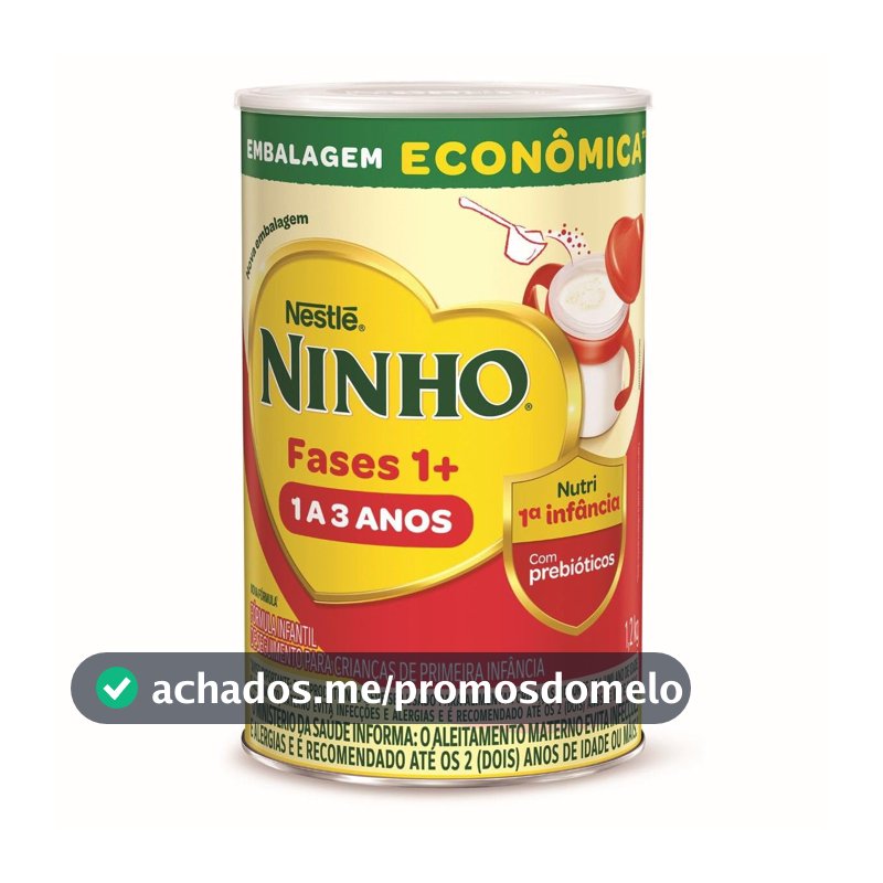 Ninho Fases 1 - Fórmula Infantil, 1.2 kg (Pacote de 1)