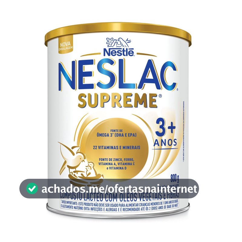 Neslac Composto Lácteo Supreme 800G
