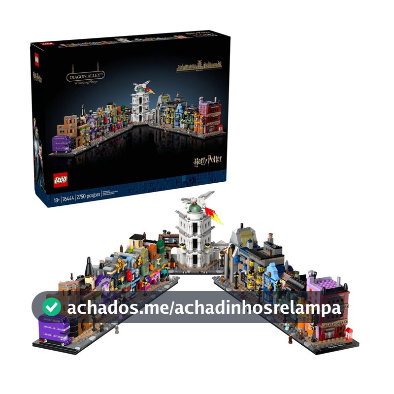 LEGO Harry Potter Lojas Mágicas do Beco Diagonal 76444 (2.750 Peças)
