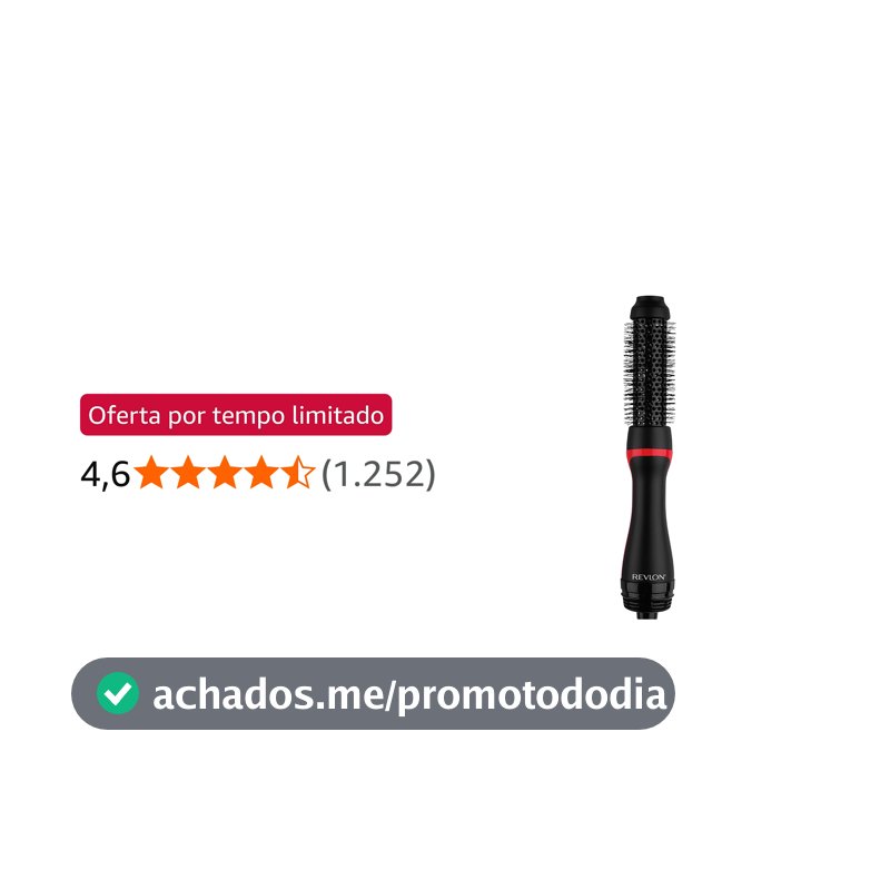Escova Secadora Alisadora Revlon Root Booster (127)