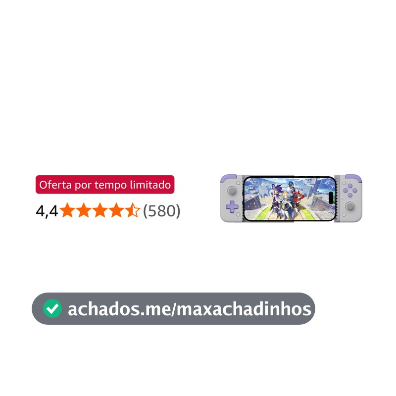 GameSir X2s Type-C Controlador de jogos móvel para Android e iPhone Série 15 (USB-C)