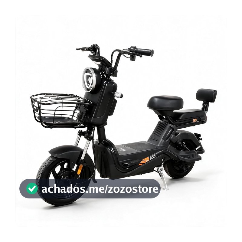 Bicicleta Elétrica Urbana 750W para Adultos, Bike Elétrica para Cidade, 60V 20Ah, Autonomia 50km, Freios a Tambor e Suspensão Dupla – Ideal para Compras e Trabalho
