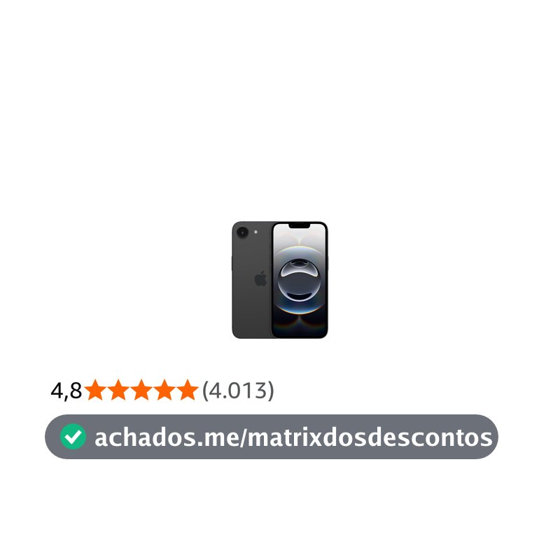 Apple iPhone 16e de 128 GB — Preto