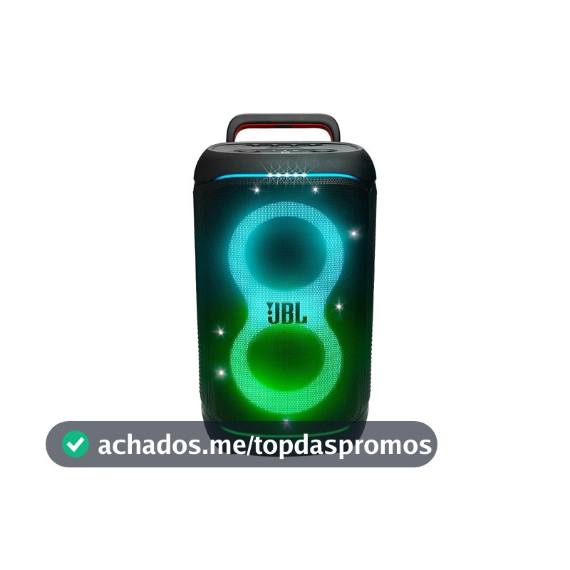 JBL PartyBox 520, Caixa de Som Bluetooth com Show de Luzes - Preto
