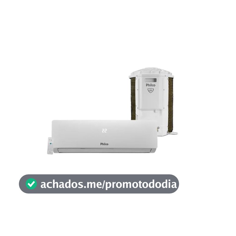 Ar Condicionado Split Hi Wall Philco 12000 BTU/h Frio PAC12FI – 220 Volts