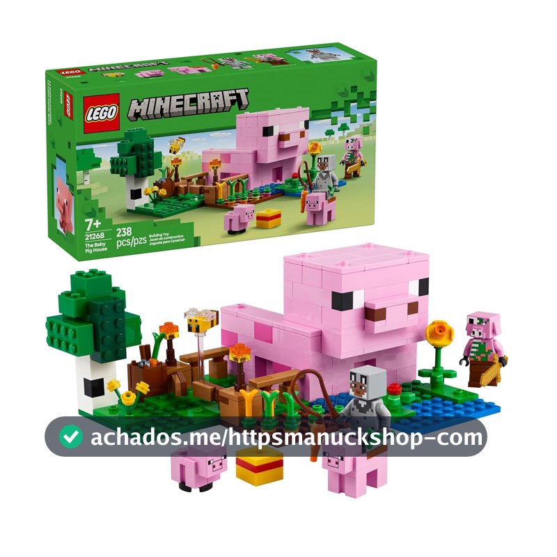 LEGO Minecraft A Casa Porco Bebê 21268