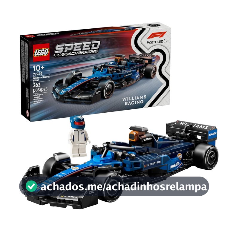 LEGO Speed Champions Carro de Corrida Williams Racing FW46 F1® 77249