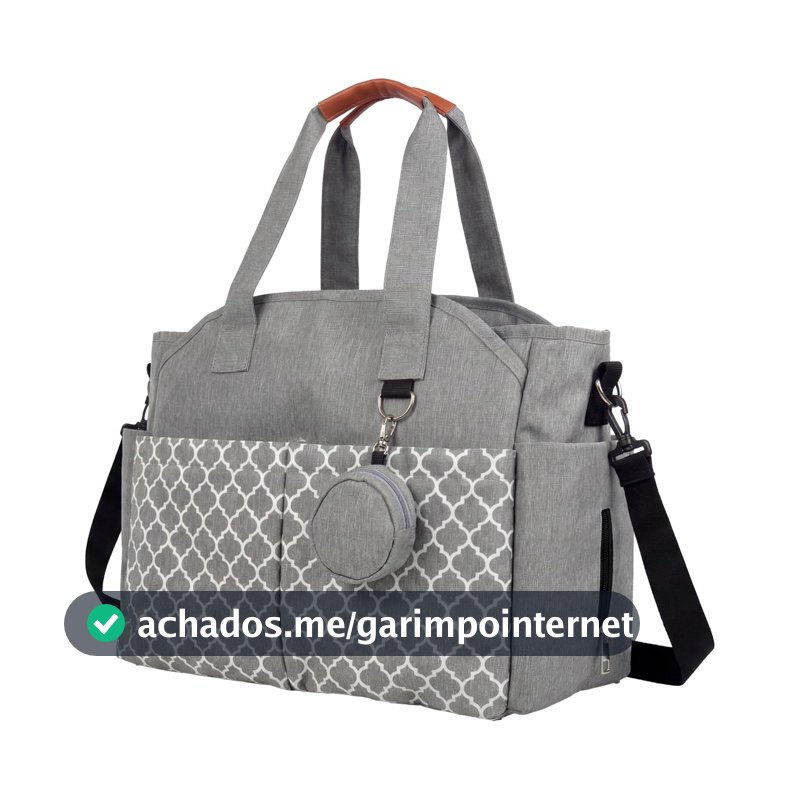 Bolsa Maternidade Grande Com Trocador Moby Maxi Baby
