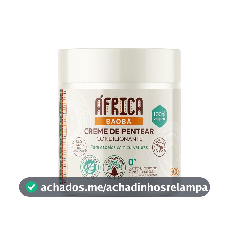 APSE Creme de Pentear África Baobá