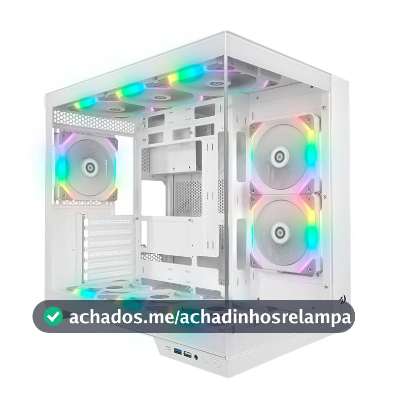 GABINETE REDRAGON WIDELOAD PRO BRANCO CA-604W-PRO