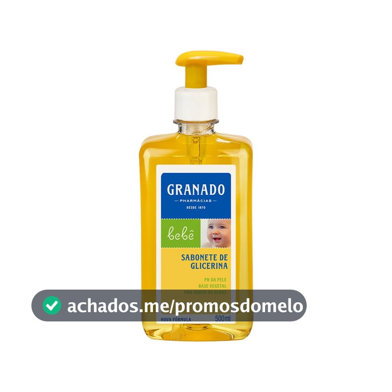 Granado Sabonete Líquido Bebê, Tradicional, 500ml