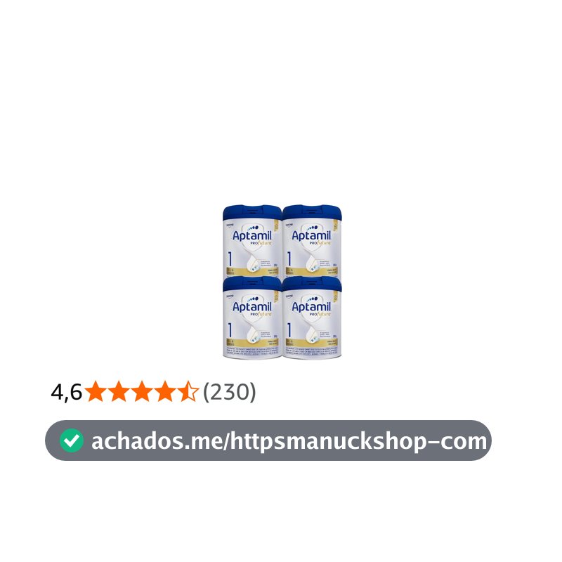 Fórmula Infantil Aptamil Profutura 1 800g - Kit 4 latas