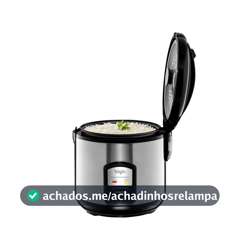 Panela de Arroz Elétrica Elgin Capacidade 5 Xícaras 1 Litro 400W 110V