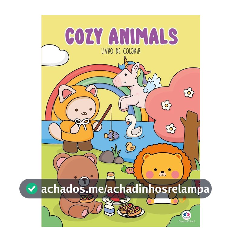 Cozy Animals - Para Colorir