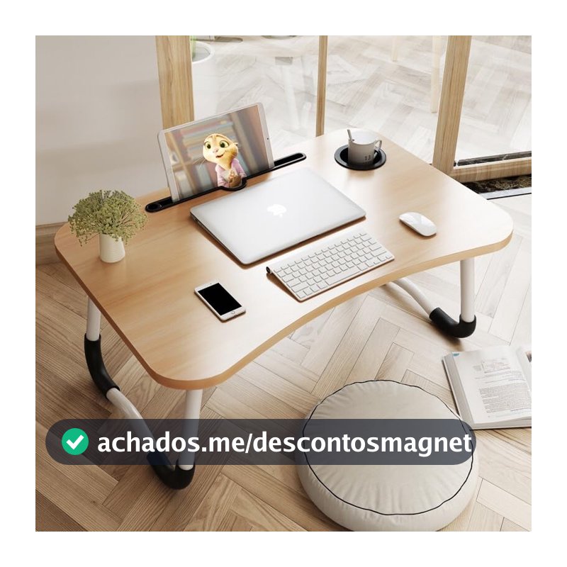 Mesa Portátil Para Notebook Suporte Cama Sofá MA, Cor Aleatório
