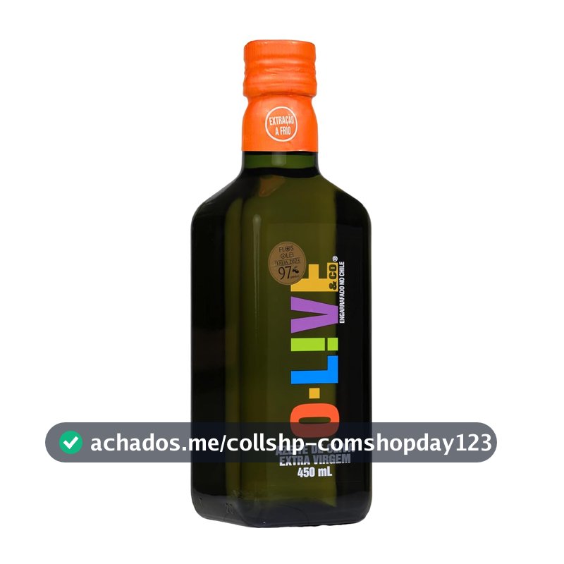 Azeite de oliva extra virgem, O-LIVE & Co, Chileno, vidro, 450ml