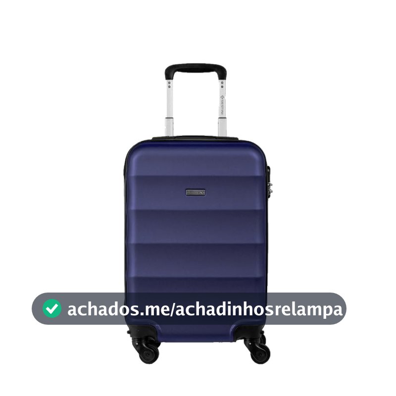 Mala de Bordo para Viagem Sestini Basic, Azul Marinho