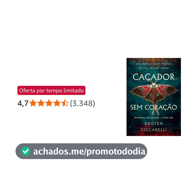 Caçador sem coração (Mariposa Escarlate - Livro 1)