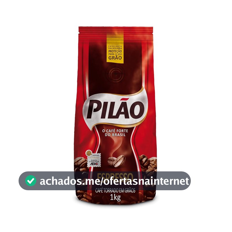 Café Pilão Grãos Espresso Pouch 1kg